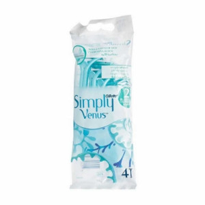 Gillette Simply Venus Razors 4 Pieces